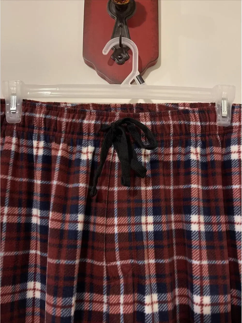 Sonoma Mens 4xb Red Plaid Pajama Pants with Pockets NWT! A4533